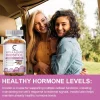 Capsule cu inozitol MYO și D-Chiro pentru echilibru hormonal, vitamina B8, sănătate ovariană, bogate în vitamina D3 pentru femei