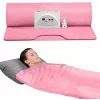 Termocuverta cu doua zone infrarosu Alhena® XC-RZT02, maneci, telecomanda, patura termica, diminuarea celulitei, slabit, modelarea corpului, detoxifiere, roz