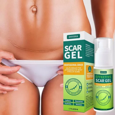 Gel organic din silicon pentru îndepărtarea cicatricilor, pentru cicatrici chirurgicale, față, corp, arsuri la picioare, acnee, vergeturi pentru cezariană, tratamente pentru cicatrici keloide