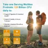 Probiotic 120 de miliarde de unitati formatoare de colonii, 36 de tulpini cu probiotice si enzime digestive pentru imunitate puternica, echilibrului florei intestinale, capsule moi