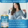 Capsule de colagen enzimatic pentru gestionarea poftei de mancare pentru pierderea in greutate, sanatatea florei intestinale, Beworths 120 buc