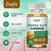 Omega 3-6-9, Complex de acizi grași esențiali pentru inimă, creier, piele și articulații. Formulă echilibrată cu uleiuri naturale pentru susținerea sănătății zilnice, 60 capsule