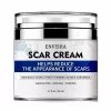Envisha Advanced Scar Removal 50 ml, Cremă organică pentru cicatrici faciale, burtă, picioare, coșuri, vergeturi, eficientă pentru îndepărtarea cicatricilor acneice