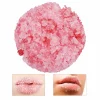 Scrub pentru buze cu extract de căpșuni – Envisha, 100% vegan, 30g, cu zaharoză organică, ulei de cocos, ceară de albine, unt de shea