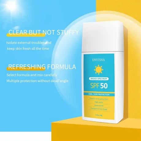 Loțiune lichidă pentru corp și față,  cu protecție solară SPF 50 UVA/UVB, 60 ml