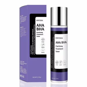 Toner usor exfoliant AHA/BHA, pentru ten acneic cu pori dilatați, minimizează luciul nedorit, menține porii pielii curați