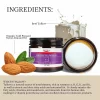 Crema seu de vită finit cu grăsime, ulei de migdale dulci presat la rece organic, pentru  pielea sensibilă, inclusiv a bebelușilor, la cea predispusă la acnee, grasă, uscată, cu eczeme, psoriazis, tăieturi, zgârieturi