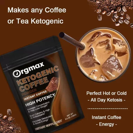 Ketogenic Coffee – Cafea Instanta Ketogenica, 100g, Ardere Grasimi &amp; Energie Mentala, Cafeaua ta zilnica – dar reinventata pentru stilul de viata keto
