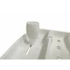 Scaun de baie pentru dus cu maner, HDPE, pentru vârstnici, Echipamente de siguranță pentru baie, Scaun de duș reglabil SC60