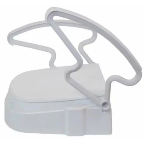 Inaltator WC cu capac, pentru persoane în vârstă, postoperatorie, femei însărcinate , manere de sustinere rabatabile, SC70- P