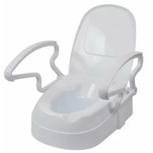 Inaltator WC cu capac, pentru persoane în vârstă, postoperatorie, femei însărcinate , manere de sustinere rabatabile, SC70- P