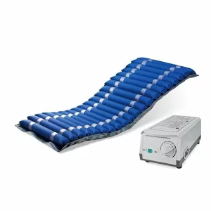 Saltea antiescara cu compresor silentios, cu sistem de pompă de 4000w pentru prevenirea escarelor, Stadiul I, 200 x 90 cm, Presiune Alternativa, Ingrijire la Domiciliu sau Spital,  M6, greutate maxima 135KG
