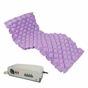 Saltea antiescara cu compresor silentios, 2 moduri alternativ/static, sistem antiescare FoFo Medical HF6001/HF608, 200 x 90 cm, violet