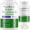 Nad Plus 1000MG, supliment de nicotinamidă, ribozidă și resveratrol, nicotinamidă, 120 Capsule cu extract de plante
