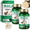 Capsule Maca Neagra, Imbunatateste vitalitatea si rezistenta, Promoveaza echilibrul hormonal, Imbunatateste sanatatea sexuala si reproductiva, 60 capsule