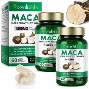 Capsule Maca Neagra, Imbunatateste vitalitatea si rezistenta, Promoveaza echilibrul hormonal, Imbunatateste sanatatea sexuala si reproductiva, 60 capsule