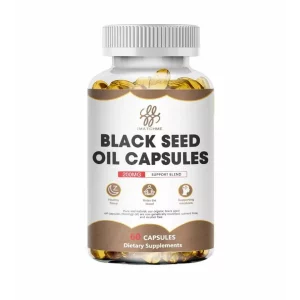 Capsule chimen Negru, sistemul imunitar, sănătatea pielii, părului și unghiilor, antioxidante și antiinflamatoare naturale, echilibrul glicemiei și colesterolului