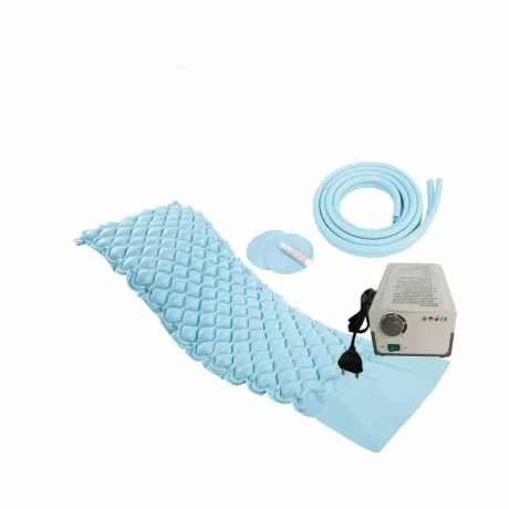 Saltea Antiescara cu Compresor Silentios A HF6001, Sistem Antiescare, 200 x 90 cm, Presiune Alternativa, Bleu