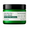 Cremă de față exfoliantă pentru acnee cu arbore de ceai, AHA BHA PHA, organica, tratament acnee,  micșorarea porilor, îndepărtarea punctelor negre