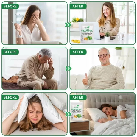 Ulei de oregano pur natural Hamanlabs, capsula gelatinoasa moale, stimuleaza sistemul imunitar, oregano cu ulei de seminte de negru