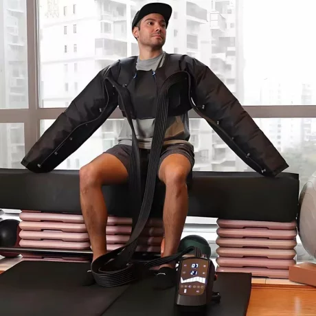 Manson pentru brate, vesta drenaj limfatic Alhena® M-PRO 301M, recuperare medicala dupa interventii chirurgicale