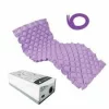 Saltea Antiescara cu Compresor Silentios, Alhena® HF6001, Sistem Antiescare, 200 x 90 cm, Presiune Alternativa, Violet