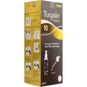Tugain 10%, solutia eficienta impotriva caderii parului, stimuleaza cresterea sanatoasa a parului tratament pentru o luna