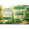 Ulei de oregano pur natural Hamanlabs, capsula gelatinoasa moale, stimuleaza sistemul imunitar, oregano cu ulei de seminte de negru