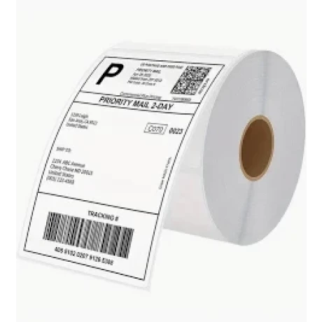 Etichete Autoadezive Termice Alhena® 100 x 150 mm, Perfor de Rupere, 250 Etichete / Rola, pentru AWB, calitate superioara