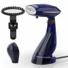 Aparat de calcat cu abur electrice, Alhena® Aparate electrocasnice inteligente portabile, pentru calatorie si pentru uz casnic si hotelier, albastru