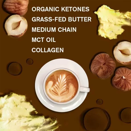 Ketogenic Coffee – Cafea Instant Ketogenica, 100g, Ardere Grasimi &amp; Energie Mentala, Cafeaua ta zilnica – dar reinventata pentru stilul de viata keto