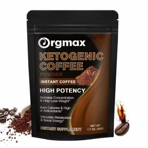 Ketogenic Coffee – Cafea Instant Ketogenica, 100g, Ardere Grasimi &amp; Energie Mentala, Cafeaua ta zilnica – dar reinventata pentru stilul de viata keto