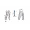Aparat drenaj limfatic Alhena®, profesional  cu 24 de camere, limfedem după mastectomie, Artrită reumatoidă, Insuficiență venoasă cronică, Fibromialgie, Menopauză, Chirurgie ortopedică, Osteoartrită;