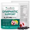 Capsule pentru drenaj limfatic, Suport pentru sănătate limfatică,  Sănătatea ficatului naturală Capsule moi