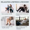 Sistem profesional de recuperare sportiva secvențială, 10 camere de compresie cu aer, 3500mAH, masaj pentru picioare pentru îmbunătățirea circulației, presoterapie, drenaj limfatic