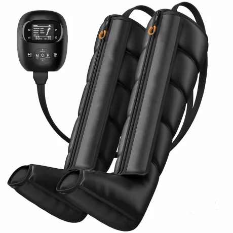 Sistem profesional de recuperare sportiva secvențială, 10 camere de compresie cu aer, 3500mAH, masaj pentru picioare pentru îmbunătățirea circulației, presoterapie, drenaj limfatic