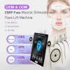 Aparat inteligent de electroliza facia, Tehnologie revolutionara anti aging, RF cu 6 mânere și ecran tactil de 15 inci,  Lifting facial cu microcurent EMS nechirurgical, noninvaziv