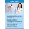 Laser terapeutic profesional, Tratamentul Durerii, Terapie de reabilitare, Regenerarea nervilor, Stomatologie, ORL, Reumatism articular/degenerativ, Vindecarea ranilor, Alhena®, JN-600, alb