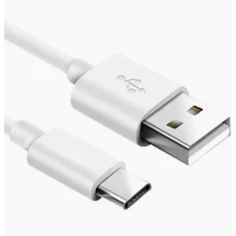Cablu date si incarcare universal, USB- C, 1m, Alhena®, alb