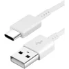 Cablu date si incarcare universal, USB- C, 1m, Alhena®, alb