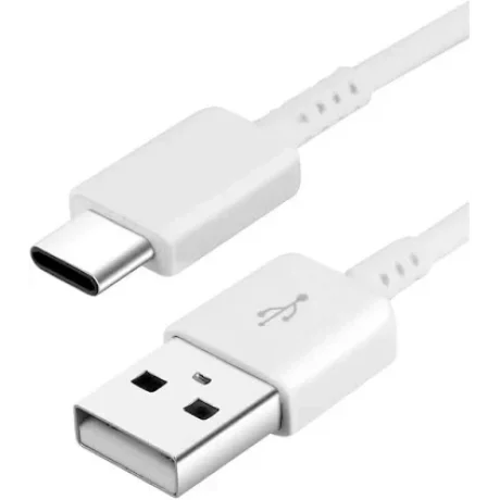 Cablu date si incarcare universal, USB- C, 1m, Alhena®, alb