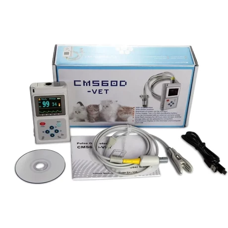 Pulsoximetru veterinar Contec CMS60D-VET