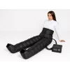 Aparat de presoterapie si drenaj limfatic cu ecran digital, pantalon talie inalta 2x8 camere de compresie aer, 6 moduri de tratament,marimea XL