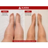 Aparat de presoterapie pentru drenaj limfatic, pantalon talie inalta plus mana, Alhena®M-PRO 3001, 3X6 camere de compresie aer, 6 moduri de tratament, 30-250 mmHg, recuperare medicala, anticelulitic, limfedem, marimea XL, 142/83 negru