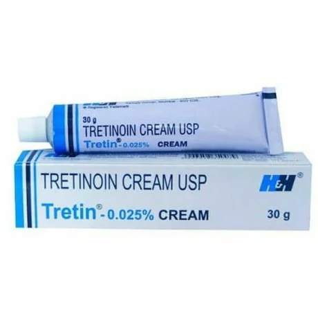 Crema Tretinoin 0.025% 30gr, Tretin-0.025% H&amp;H – Acnee, Riduri