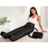 Aparat de presoterapie pentru drenaj limfatic, 8 camere de compresie, pantalon talie inalta si brate, 6 moduri de tratament, 30-250 mmHg, recuperare medicala, masaj terapeutic, refacere musculara, marimea XL, negru Alhena®M-PRO 3001,