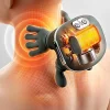 Aparat masaj cervical gat si umeri 4D cu incalzire, profesional, fara fir, masaj ce imita mana umana, 3 moduri