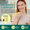 Capsule pentru drenaj limfatic, Suport pentru sănătate limfatică, Sănătatea ficatului, Suport Imunitar, Capsule moi, 120 buc