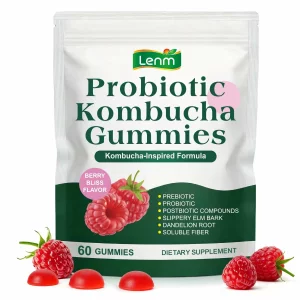 Probiotice 6 în 1 extract de plante pentru susținerea imunității, sănătatea intestinală, Kombucha, 60buc