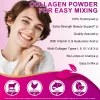 Pudră de colagen cu peptide, Flexibilitatea articulațiilor, Biotină,  Vitamina C, Susține sănătatea părului și a unghiilor